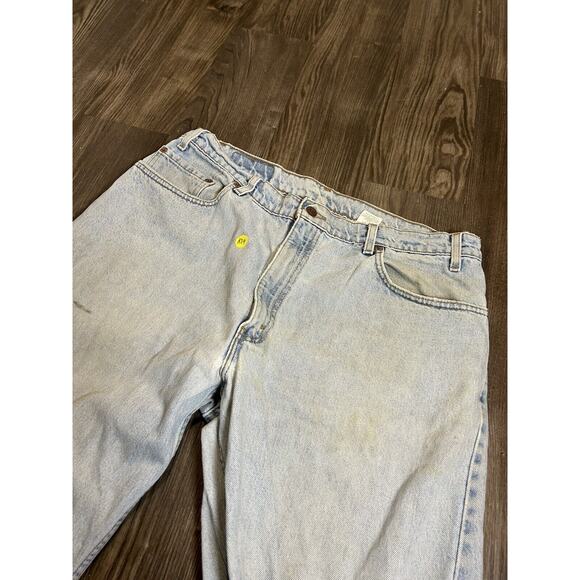 Vtg 1998 USA Levi's 560 Loose Fit Tapered Leg Denim Jeans Size 38x32 - Picture 4 of 12